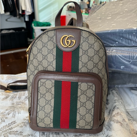 GUCCI GG Monogram GG Backpack - Picture 1 of 7